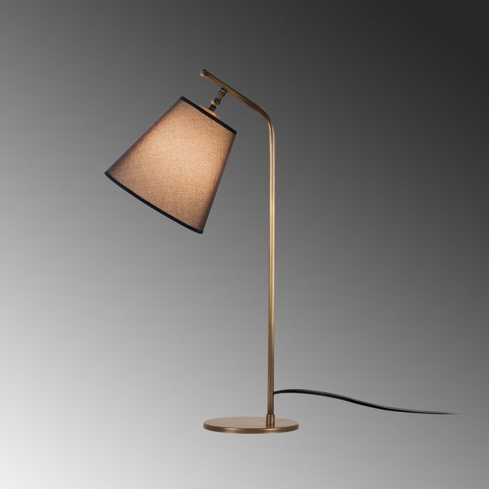 Opviq Salihini - MR-620 Lámpara de Mesa Vintage Marrón
